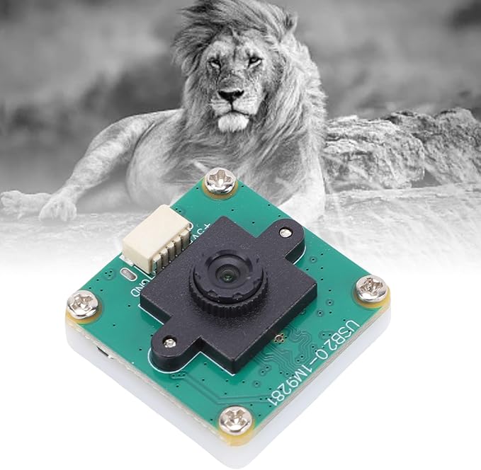 Zopsc USB Camera Module 1MP Monochrome Global Shutter Camera High Speed USB Webcam Board with Type C and 4PIN Connector for RasPi and Nano Embedded Systems