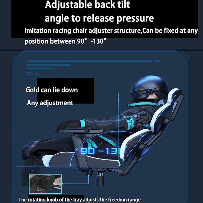 Modular Ergonomic Gaming Chair Computer Chair Home Gaming Chair Office Chair Lift Chair Gaming Chair 360° rotatable Gaming Chair with Wheels Sedentary Comfortable Reclining Chair