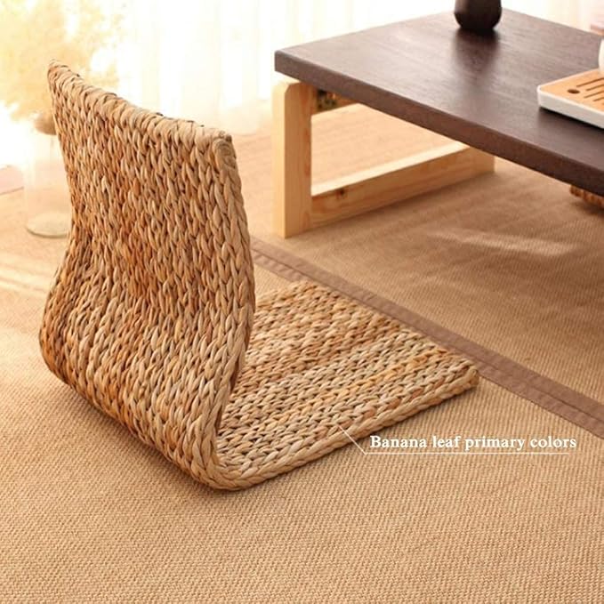 Tables Bay Window Stool Backrest Lazy Sofa Chair Floor Chair Bedroom Dormitory Bed with Legless Japanese Gaming Chair (Color : #3)