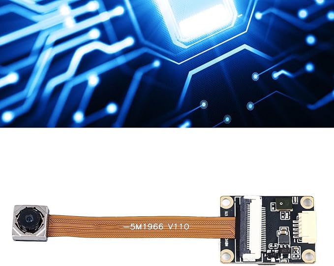 TRISAR USB Camera Module 120 Degree Security Monitoring Wide Angle USB Camera Module 15fps with Digital Microphone for Laptop TRISAR2zdokgwesx