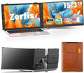 15.3 Laptop Screen Extender Ultra-Thin 1200P Portable Monitor for 14-17.3 Laptops 1.76lbs Lightweight Dual Screen Extender Plug &amp Play Works with Windows/Mac/Android/Chrome