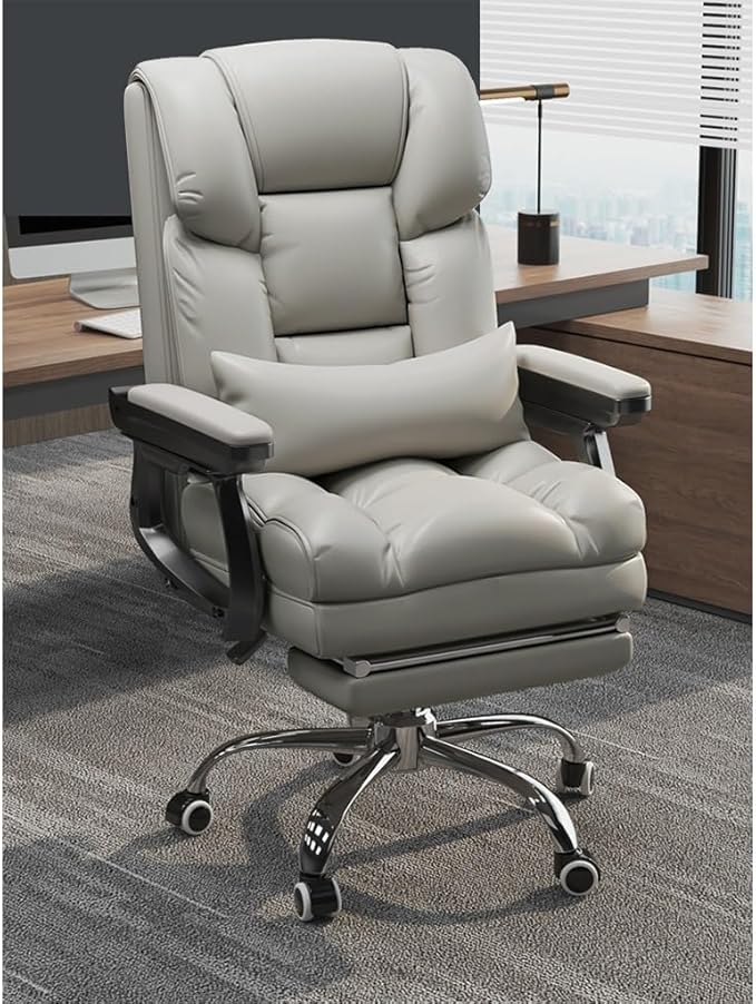 Gaming chair  Computer Chairs for Adults Gaming Chair Ergonomic Office Desk Chair Accent Chairs High Back Chair Lift Chair Student Chair Metal Armchair for Bedroom Living Room ( Color : Beige With