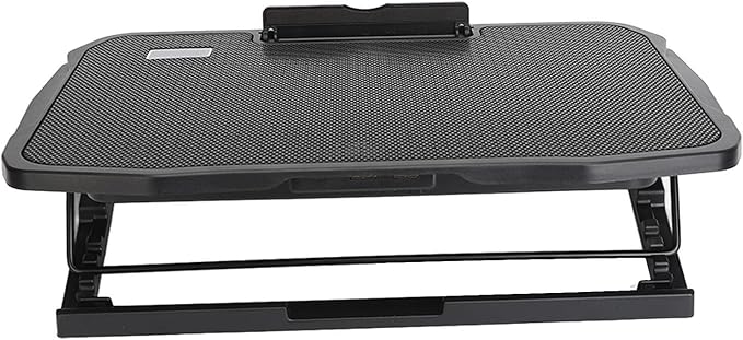 aqxreight Laptop Cooling Pad USB Powered Wind Speed Ergonomic Gaming Notebook Cooler Skid Computer Mat