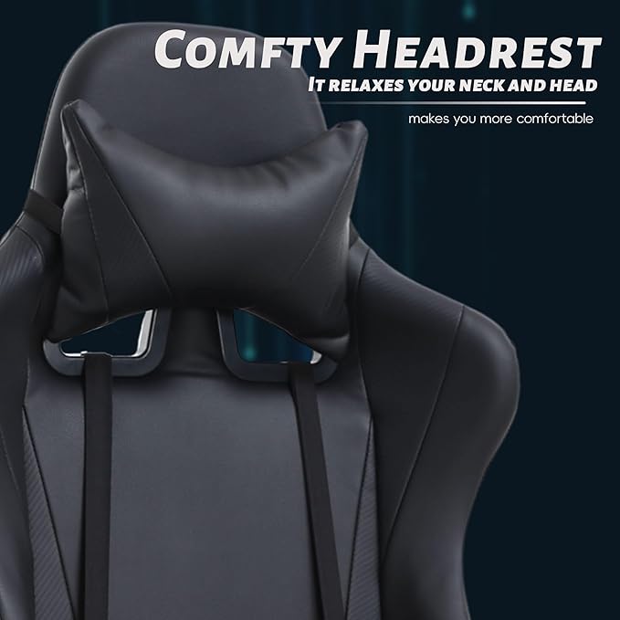 Cheap Gaming Chair PC Chair Ergonomic Office Chair Computer Chair Video Game Chairs for Kids Silla Gamer Chair with Headrest and Lumbar Support Massage Chair Gaming Chairs for Adults Comfy Chair