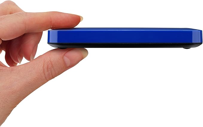 Toshiba Canvio Connect II 1TB Portable Hard Drive Blue (HDTC810XL3A1)