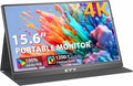 KYY 4K Portable Monitor – 15.6 UHD IPS Travel Display Slim &amp Lightweight Design HDMI &amp USB-C Inputs Perfect for PS5 Xbox Switch Laptops Phones and On-the-Go Professionals K5
