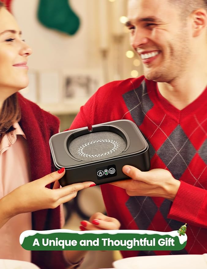 Meatanty Mouse Mover Undetectable Super-Silent Mouse Jiggler Device Move Randomly Automatic Wiggler Shaker Giggler Adjustable Interval Timer Keep Computer Laptop Active for Office Home Remote Work
