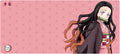 Demon Slayer Kimetsu No Yaiba Nezuko Gaming Mouse Pad Computer Mouse Mat Flat Stitched Edge Non-Slip Rubber Base Gamers &amp Office Use - Officially Licensed