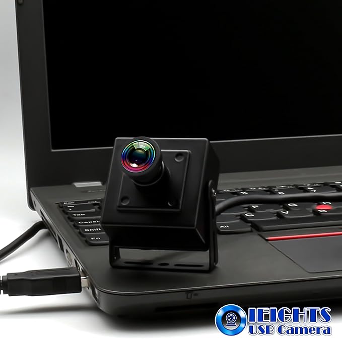 5MP Global Shutter USB Camera for Laptop 60fps High Speed PC Webcam Wide Angle 120degree Low Distortion Lens Web cam Mini UVC USB2.0 Lightburn CAMERA for Laser Engraver 5mp 50fps USB WebCamera