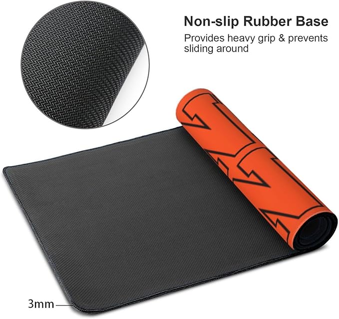 ANTKING Cincinnati Mouse Pad for Men Women Youth Gifts Custom Name and Number Desk Pad