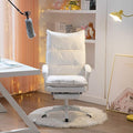 Office Chair Gaming Chair Computer Chair Ergonomic Computer Chair PU Leather Office ChairHigh Back Gaming Chair Height Adjustable Swivel Chair Tilt Recliner ChairModern Girls Desk Chair fo