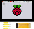 waveshare Compatible with Raspberry Pi Touchscreen 5inch DSI LCD Touch Screen 800×480 Resolution TFT LCD Display Monitor for Raspberry Pi Model 4B/3B+/3A+/3B/2B/B+/A+CM3/3+