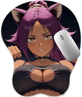 3D Mouse Pad Oppai Mousepad with Soft Gel Wrist Rest Anime Manga Gaming Boob pad Anti-Slip Mouse Mat （Yoruich 30）