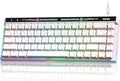 VK68 65% Gaming Keyboard Wired Backlit Mini Keyboard Ultra-Compact Anti-Ghosting No-Conflict 68 Keys Gaming Wired Keyboards for PC Laptop Windows Gamer White
