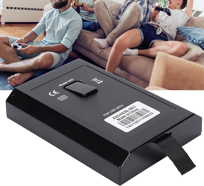 POCREATION Hard Drive 320Gb Portable for 360 Console B3Qpuhto More Space Portable Hårddisk for 360 Console More Space for Entertainment Made of Abs Material Black Downloadable Games and Demos