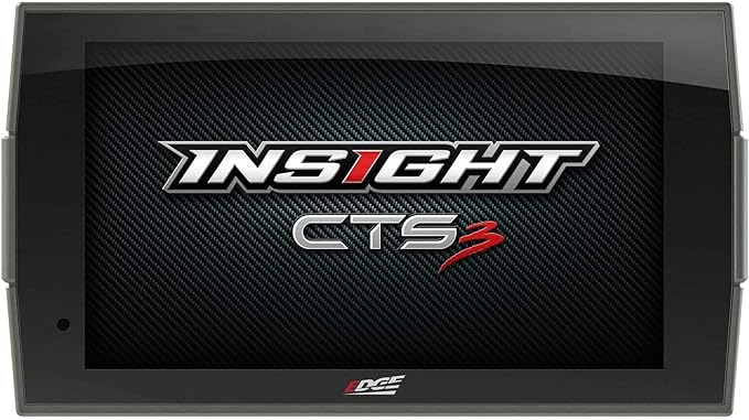 Edge Insight CTS3 Touch Screen Gauge Monitor 84130-3 &amp A-Pillar Mount 38600 Compatible with 2006-2009 Ram 1500/2500/3500 Diesel 6.7 5.9 5.7 HEMI Magnum Cummins