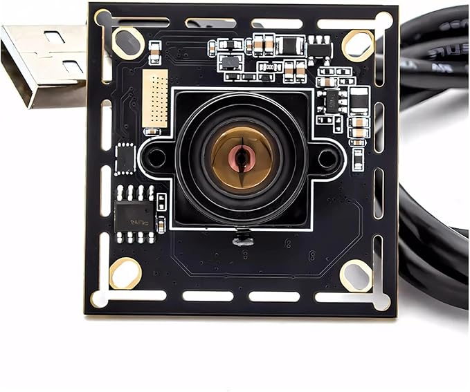USB Camera Module 120FPS 720P 1080P 90FPS Global Shutter 8mm 42 Without Blur M12 Lens AR0234 Board High Frame Rate Camera