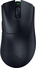 Razer DeathAdder V4 Pro Wireless Gaming Mouse: 56g Lightweight - HyperSpeed Wireless Gen-2 - Optical Scroll Wheel - Optical Switches Gen-4 - Focus Pro 45K Sensor Gen-2 - Up to 150 Hr Battery - Black