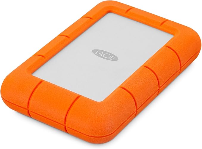 LaCie LAC9000298 La Cie Rugged Mini USB 3.0 / USB 2.0 External Hard Drive (9000298)