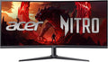 acer Nitro 34” Gaming Monitor | QHD 3440 x 1440 | 1500R 21:9 Curved | AMD FreeSync Premium | 200Hz Refresh Rate | 1ms (VRB) | sRGB 99% | 1 x Display Port 1.4 &amp 2 x HDMI 2.1 Ports | XZ340CUR X0bmii