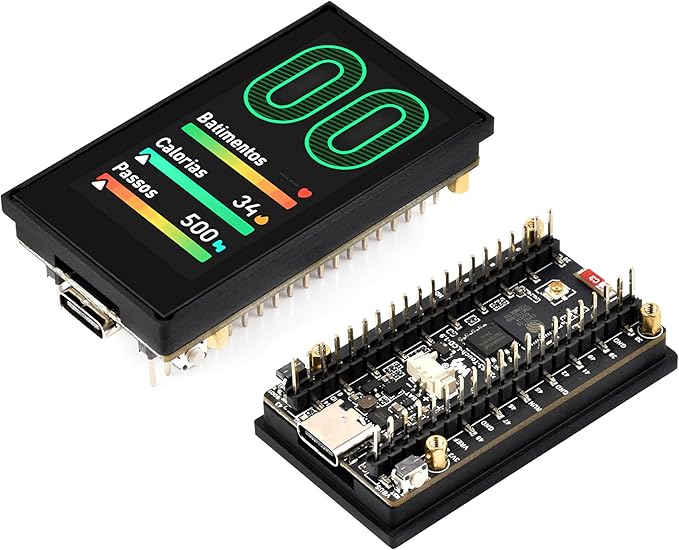 ESP32-S3 1.9inch Touch LCD Display Development Board 170x320 Pixels 262K Color 32-Bit LX7 Dual-Core Processor Supports 90° Hardware Rotation ESP32 with DisplayMultiple Peripheral Interfaces