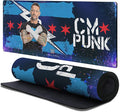 Head Case Designs Officially Licensed WWE Portrait CM Punk 37.4 x 15.75 x 0.16 inches (900 x 400 mm) - XL Gaming Office Desk PC Keyboard Mouse Mat Pad