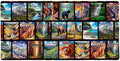 National Parks Large Gaming Mouse Pad Desk Mat with Stitched Edges Non-Slip Base for Gamer Home and Office 31.5 x 15.7