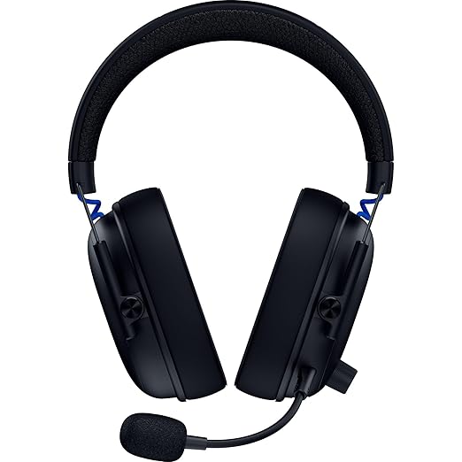 Razer BlackShark V3 Wireless Gaming Headset for PS5: 50mm Drivers - Super Wideband Mic - 2.4 GHz Bluetooth - Works with PC Mac Nintendo Switch Smartphone - Long Battery Life - Black