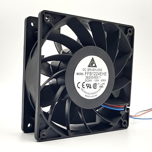 FFB1224EHE 24V 1.5A 12CM High-Performance Cooling Fan for Electronics and Laptops