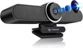 4K Webcam Conference Call TV Room Web Camera with Dual Microphones &ampSpeaker | All-in-One USB Video Camera 116° Wide Angle AI Auto Framing | Compatible with Zoom OBS