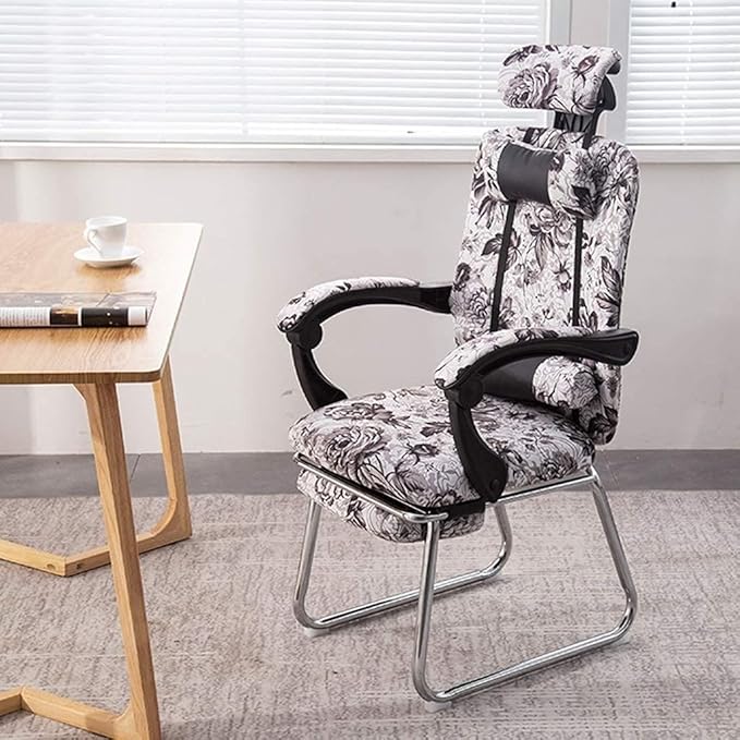 Gaming Chair Study/Office Chair Gaming Seat Pc Gamer Chair Rotating Office Furniture with Handrails Mesh Chair (Color : D)