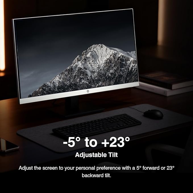 HP 27 QHD IPS Monitor with 5ms Response Time Anti Glare Flicker Free VESA Mount (100 x 100 mm) VGA HDMI &amp Dockztorm USB Port Expander Black/Silver Color 2 Pack