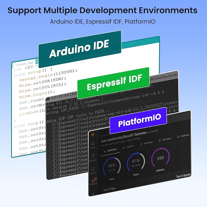 ELECROW ESP32 Display 800×480 5 HMI Advanced ESP32 IPS Touch Display Support AI Speech Interaction 32-Bit LX7 Dual-Core Processor Up to 240MHz Compatible with Arduino ESP-IDF and LVGL