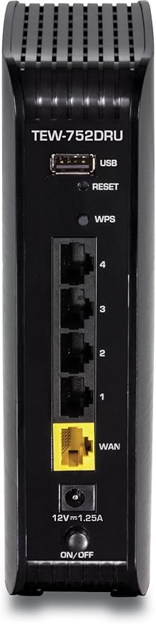 TRENDnet N600 Dual Band Wireless Router (TEW-752DRU)