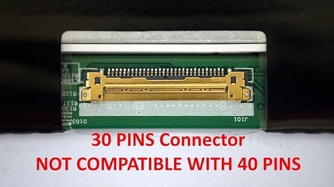 New 14.0 inch Screen Compatible with B140HTN01.4 Also fit B140HTN01.B B140HTN01.E B140HAN01.1 NV140FHM-N46 IPS FHD (1080P) Laptop LCD Replacement Screen