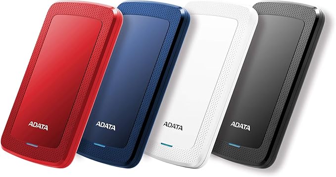 ADATA Hard Drive - 2 TB - External (Portable) - USB 3.1-256-bit AES - Black