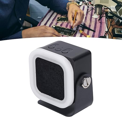 Laptop Cooling Fan Stand 3 Speeds Adjustable Battery Included Hollow Design for Mini M4 and M4 Pro