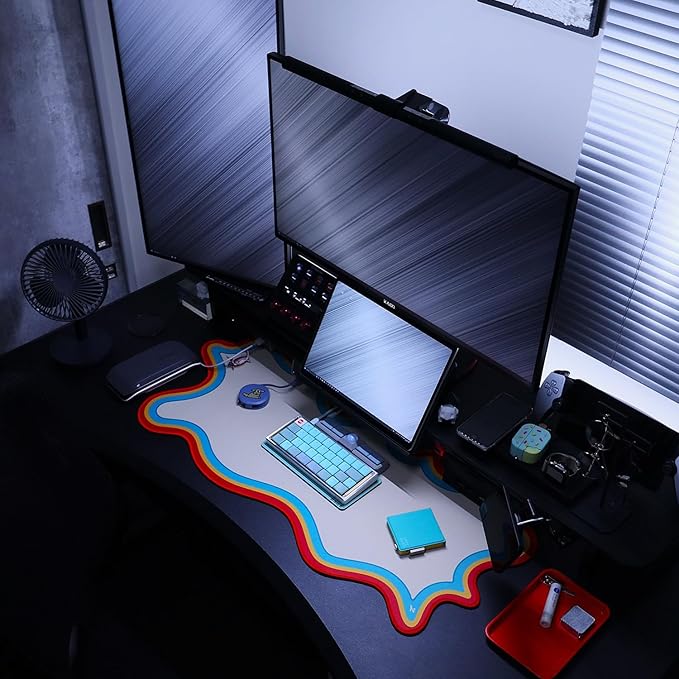 Kado Dual Gaming Monitor Setup - 2-Pack 27 165Hz 1ms 1920x1080 Flat Screen Computer Monitor Parallel Gaming AMD FreeSync Premium Panoramic VESA Mount HDMI DisplayPort Built-in Speakers