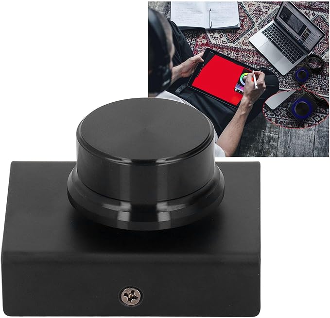 USB Volume ControlQuick Sensitive USB Volume Control Multimedia ControllerComfortable to the Touch USB Volume Control Knobfor Computer Laptop Speaker