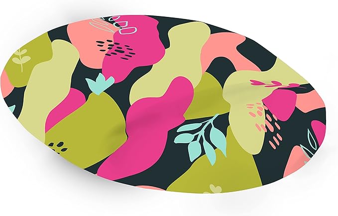 Ergonomic Mouse Pad with Wrist Rest Digital Printed Mouse Mat for Tendon Sheath Problems Non-Slip Base for Office and Home Size: 20 x 23 cm