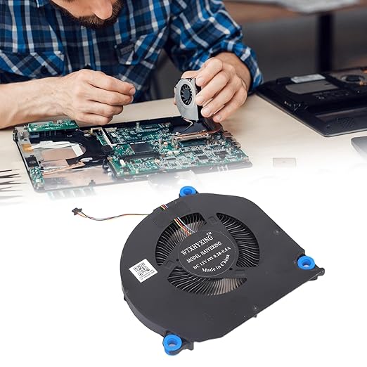 Professional Laptop Cooling Fan for Hunter V700 FRD WFG9 WFD9 Airflows Metal Easy Installation Metal Laptop Cooling