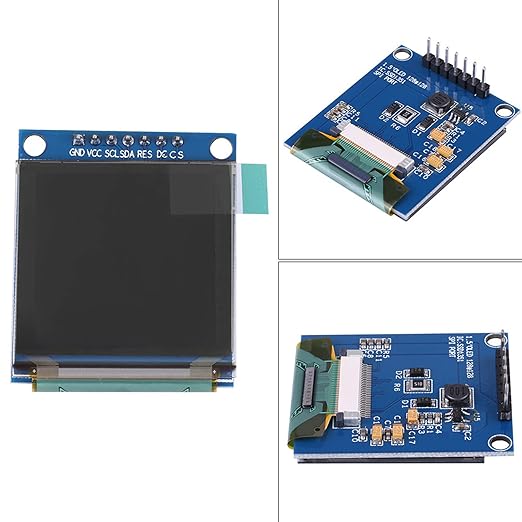 1.5inch 128x128 SSD135 OLED Display Module OLED Color Display Screen Faster Response Module Serial Peripheral Interface