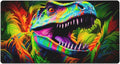 Colorful Dinosaur Mouse Pad Non Slip Large Desk Keyboard Mat Gaming Protection Pad 16X29.5 Inch