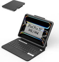 EIP Hyperkeys Keyboard for iPad Pro 11 inch (M4 / M5) 11 Magic Keyboard with Customizable Shortcuts Full-Area Control Trackpad Pen Sleeve Cantilever Stand 7-Color Backlight
