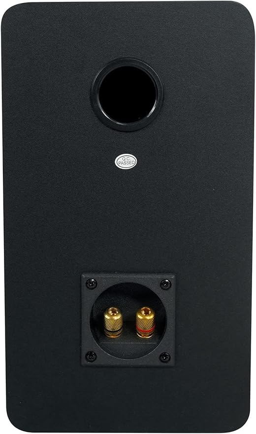 Rockville ASM4 Powered Studio Monitor Speaker Pair 4 2-Way 200W Black Bluetooth Optical Input Perfect for Studio Monitoring Computer Speakers