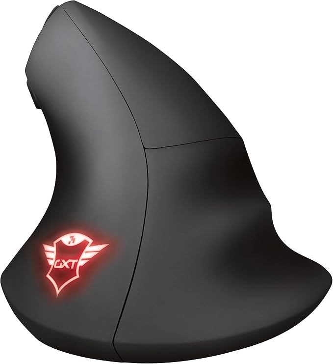 Trust Gaming GXT 144 Rexx Vertical Ergonomic Gaming Mouse 250-10000 DPI 6 Buttons Black