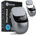 2026 Upgraded AI Voice Mouse - Wireless Air Mouse with AI Voice Assistant12 Languages Translation Meeting Transcription &amp Summary - Detachable Computer Mouse (Silver)