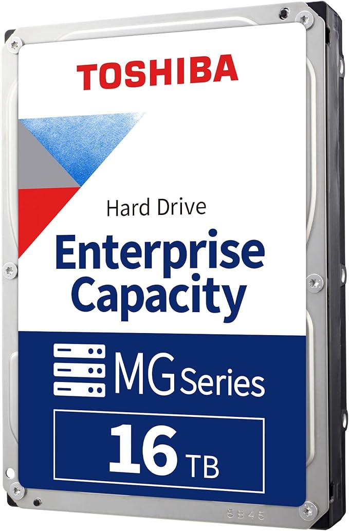 Toshiba Enterprise MG Series 3.5 16TB SATA 3