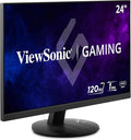 ViewSonic VX2416A 24 Inch 1080p 1ms 120Hz IPS Gaming Monitor with Eye Care USB C HDMI 1.4 and DisplayPort Inputs