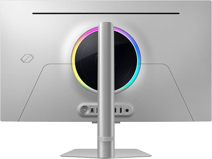 Samsung 32 Odyssey OLED G8 (G80SD) Series 4K UHD Smart Gaming Monitor w QD-OLED 240Hz 0.03ms G-Sync Compatible Glare-Free Display Sleek Metal Design LS32DG800SNXZA 3 Yr Warranty